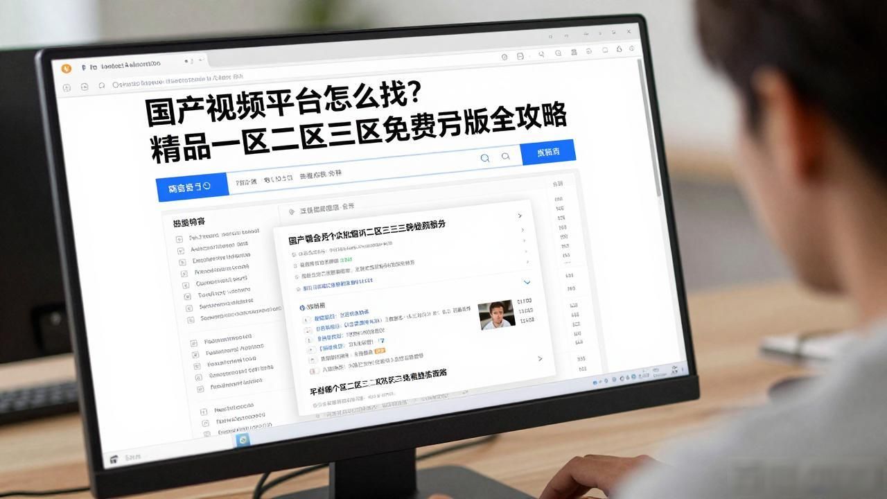 国产视频平台怎么找？精品一区二区三区免费版全攻略
