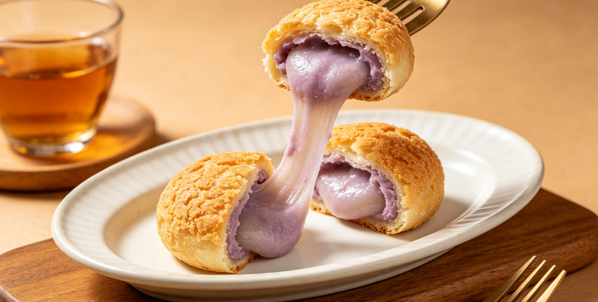 水泥麻辣烫_芋泥拉丝麻薯_网红做的黑暗料理叫什么店,